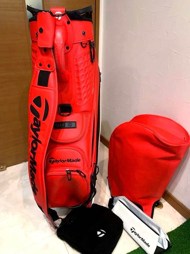 美品　テーラーメイド　ステルス2 ツアースタッフ　3点式 キャディバッグ