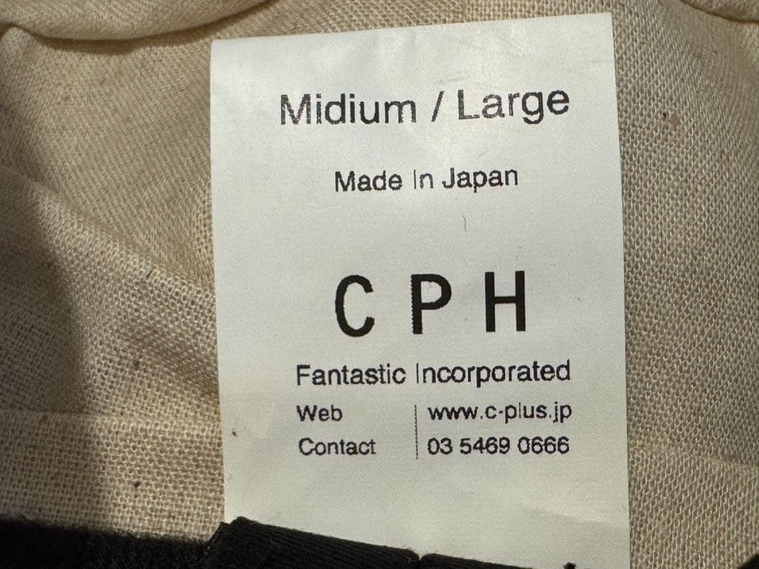 【超美品】CPH 575LC LINEN CANVAS CASQUETTE