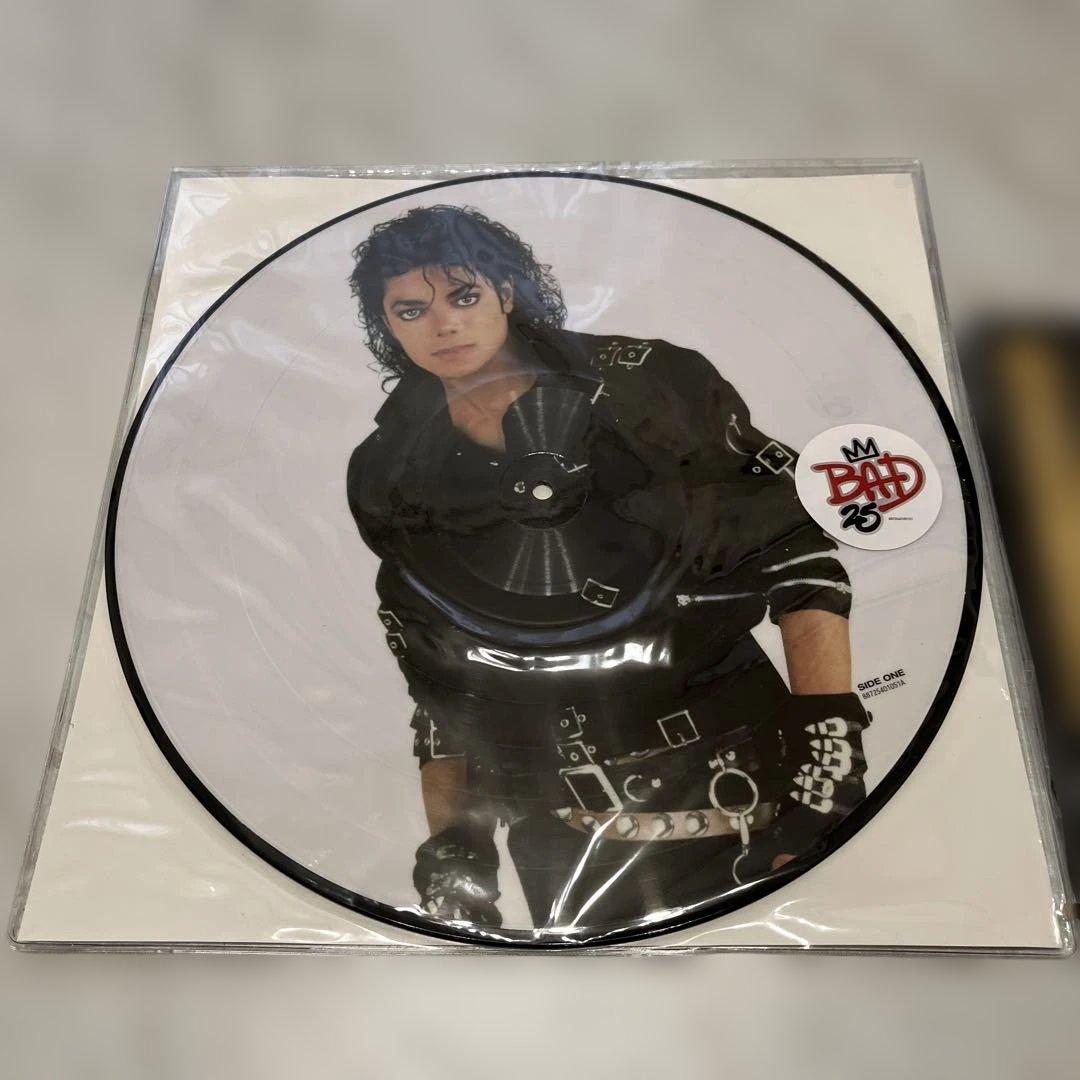 マイケルジャクソン MichaelJackson LP レコード サイン額縁