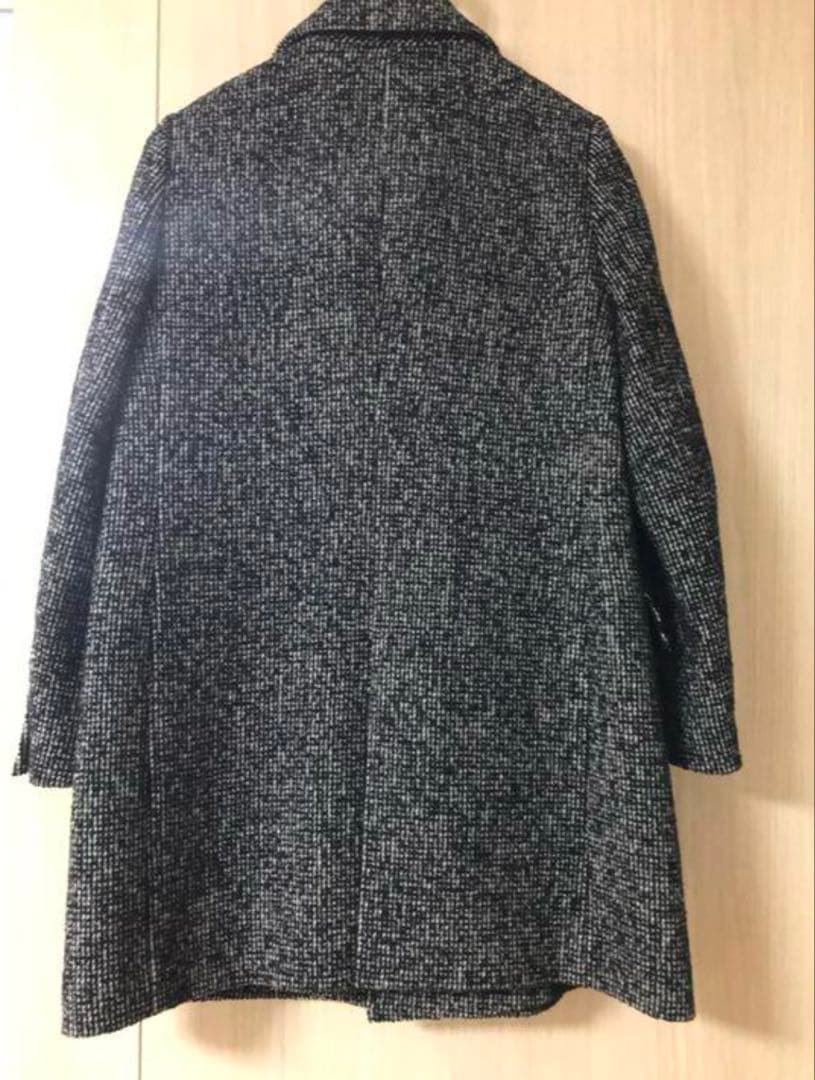 レディース ユナイテッドアローズ ツイード ダブル チェスター コート