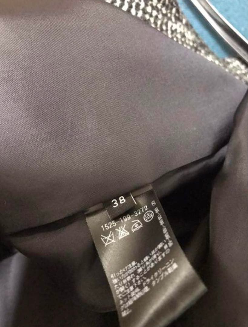 レディース ユナイテッドアローズ ツイード ダブル チェスター コート