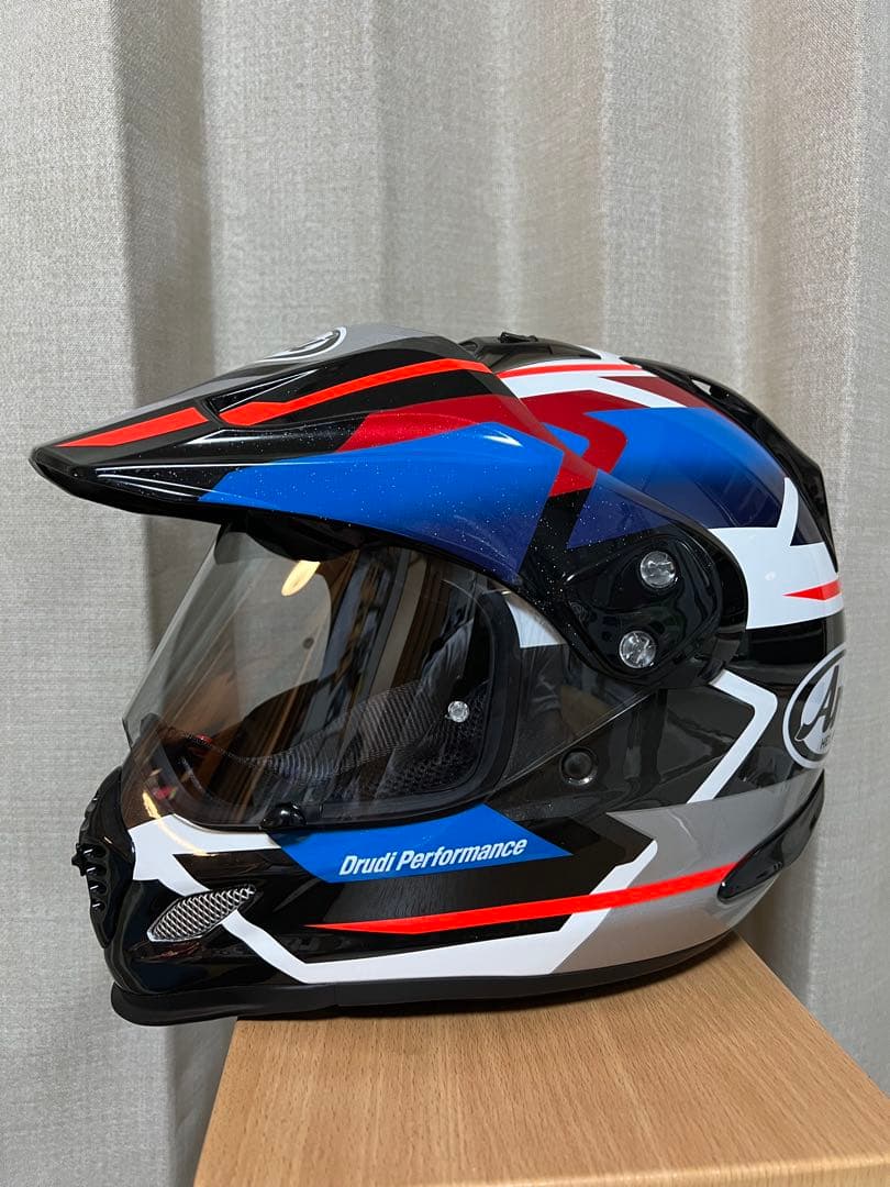 Arai アライ　ツアークロス3 デパーチャーメタリック青 57.58cm 美品