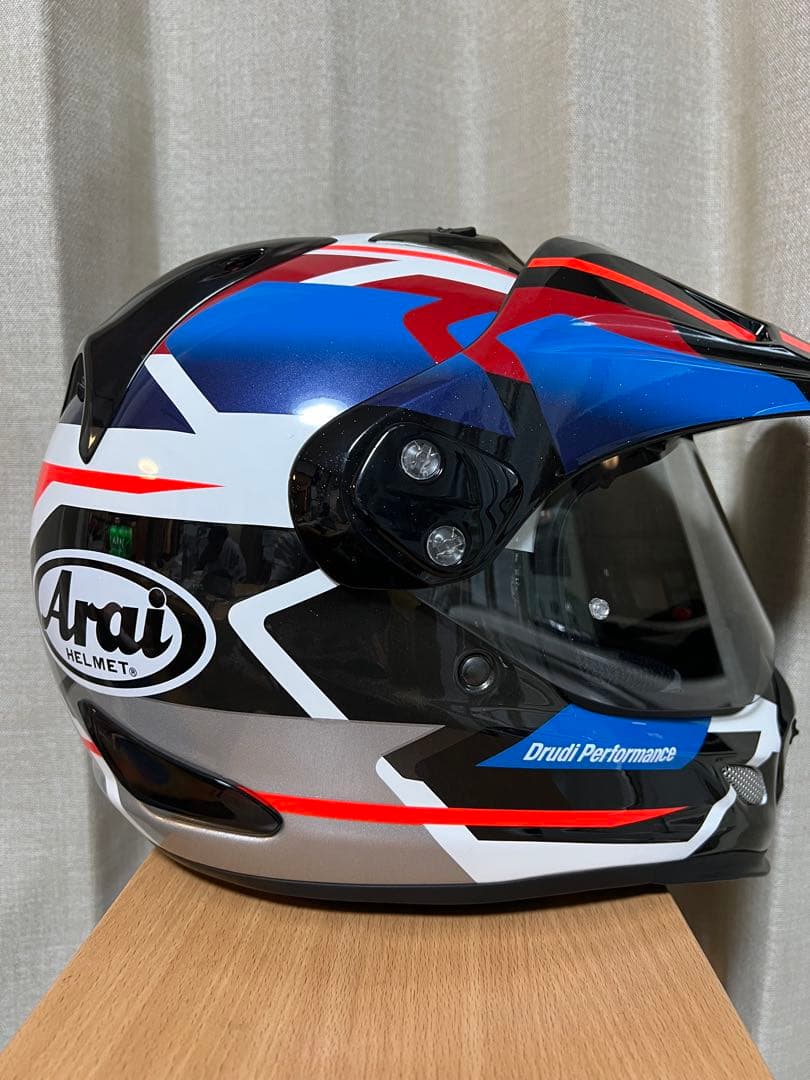 Arai アライ　ツアークロス3 デパーチャーメタリック青 57.58cm 美品