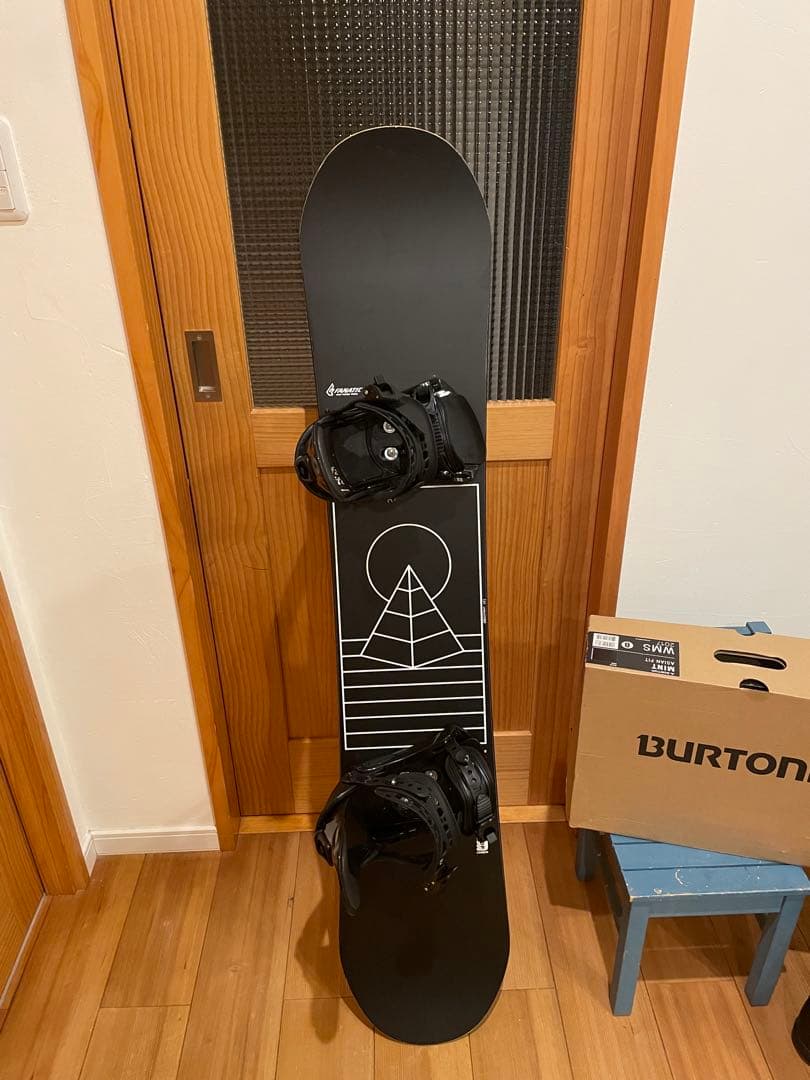 最軽量グラトリボード！　Fanatic 139cm 新品バイン　ブーツセット