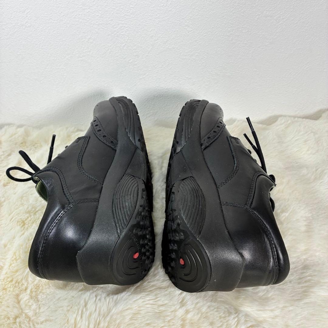 【Xsensible】 極美品　ストレッチウォーカー 37 黒　革　健康　綺麗