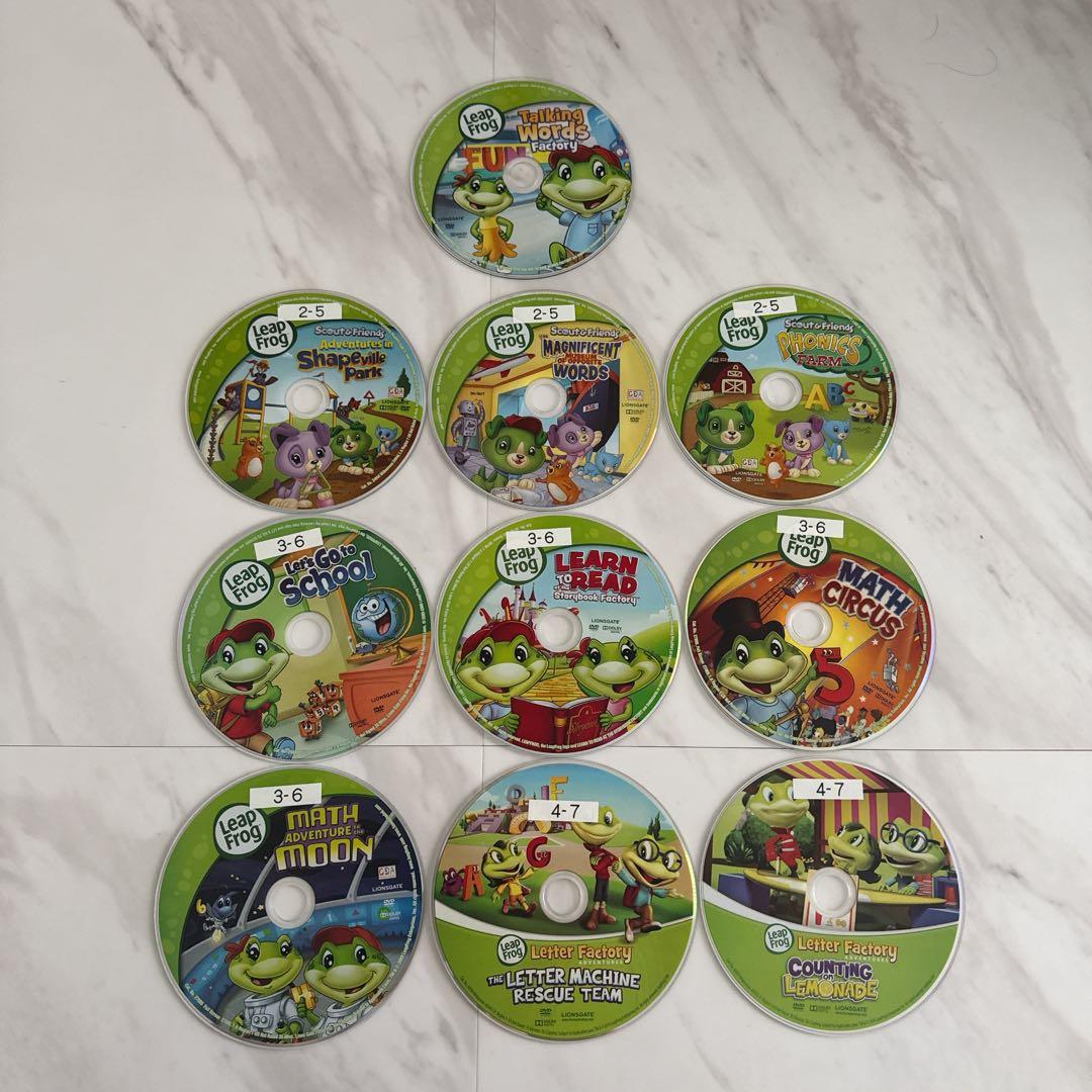最終価格　訳あり　Leap Frog DVD 10枚セット