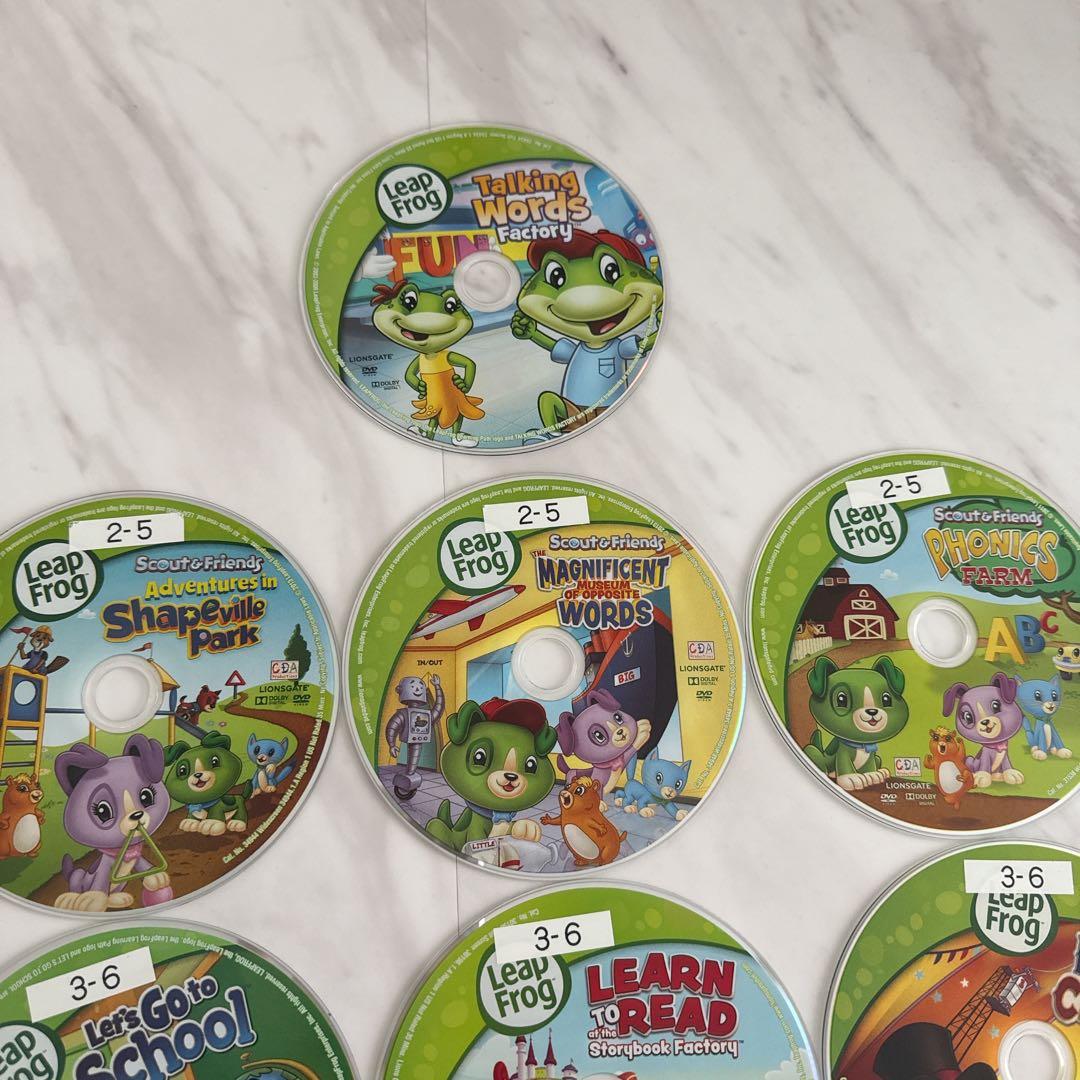 最終価格　訳あり　Leap Frog DVD 10枚セット