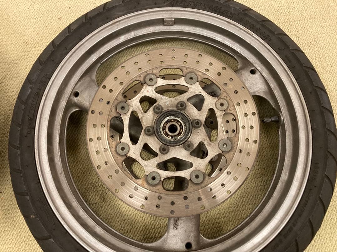 バイク　r1-z ホイールセット　ディスク付き