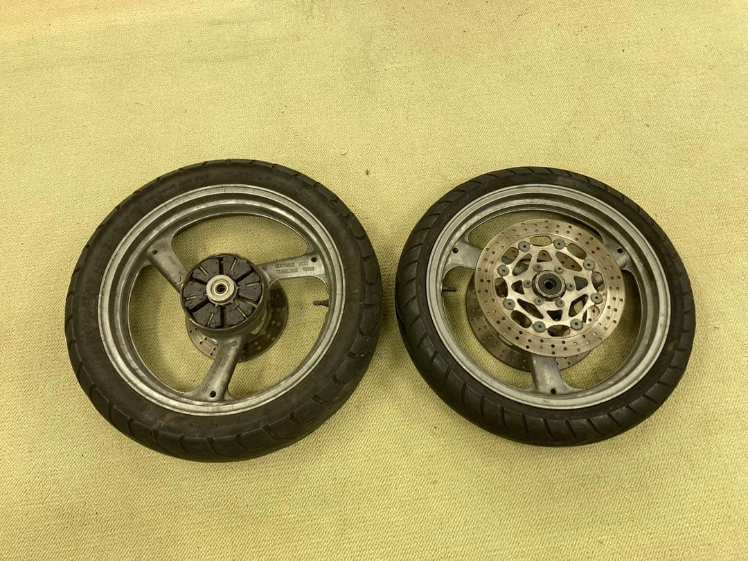 バイク　r1-z ホイールセット　ディスク付き