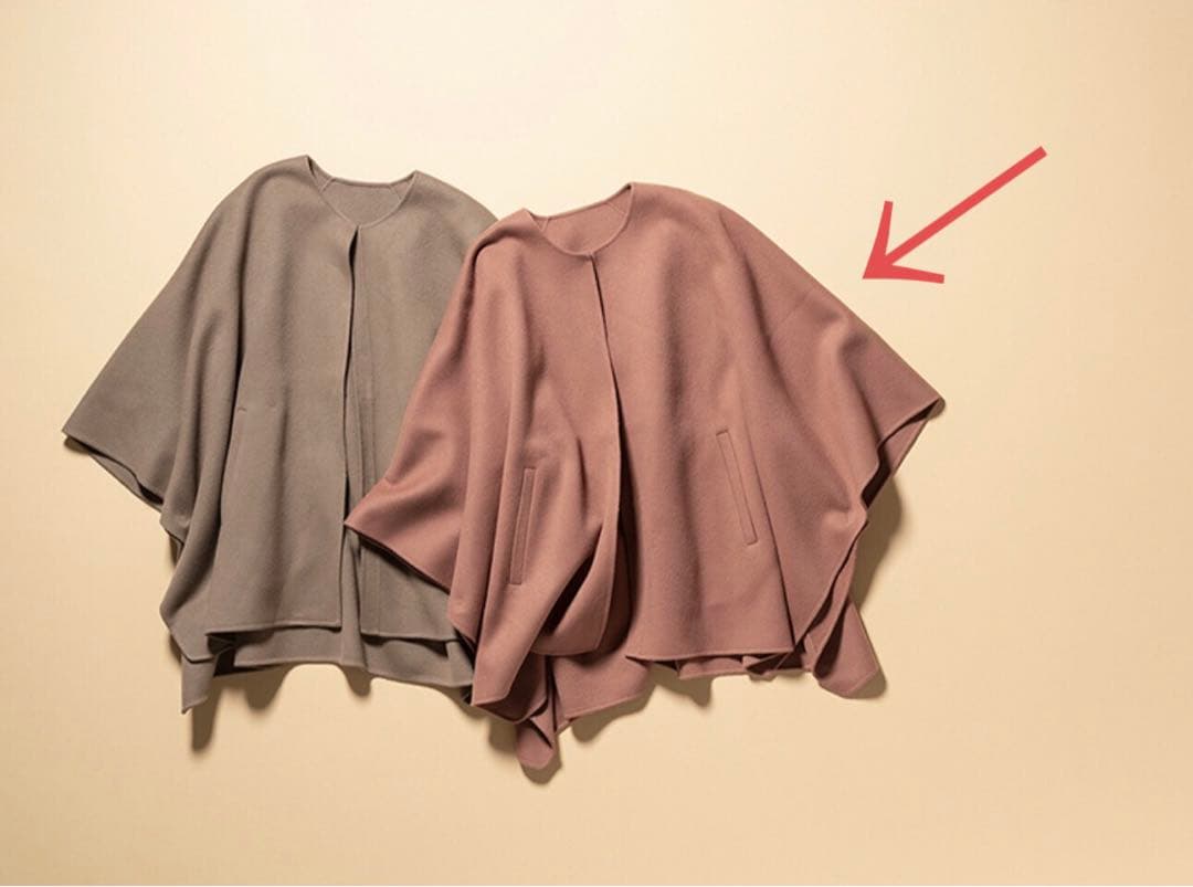 theory luxe ポンチョ ケープ コート カシミヤ
