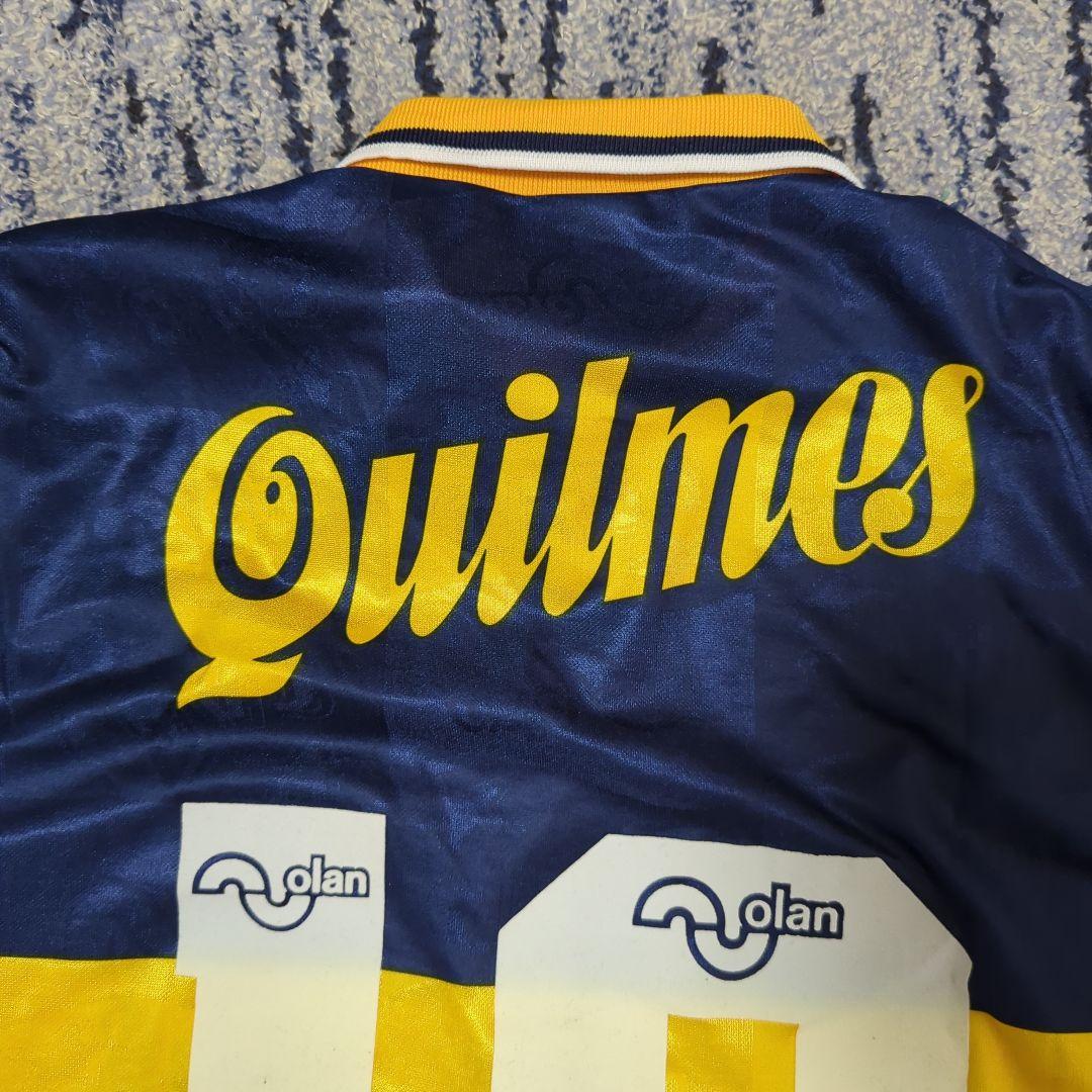 ボカ・ジュニアーズ 90周年記念シャツ ネイビー/イエロー