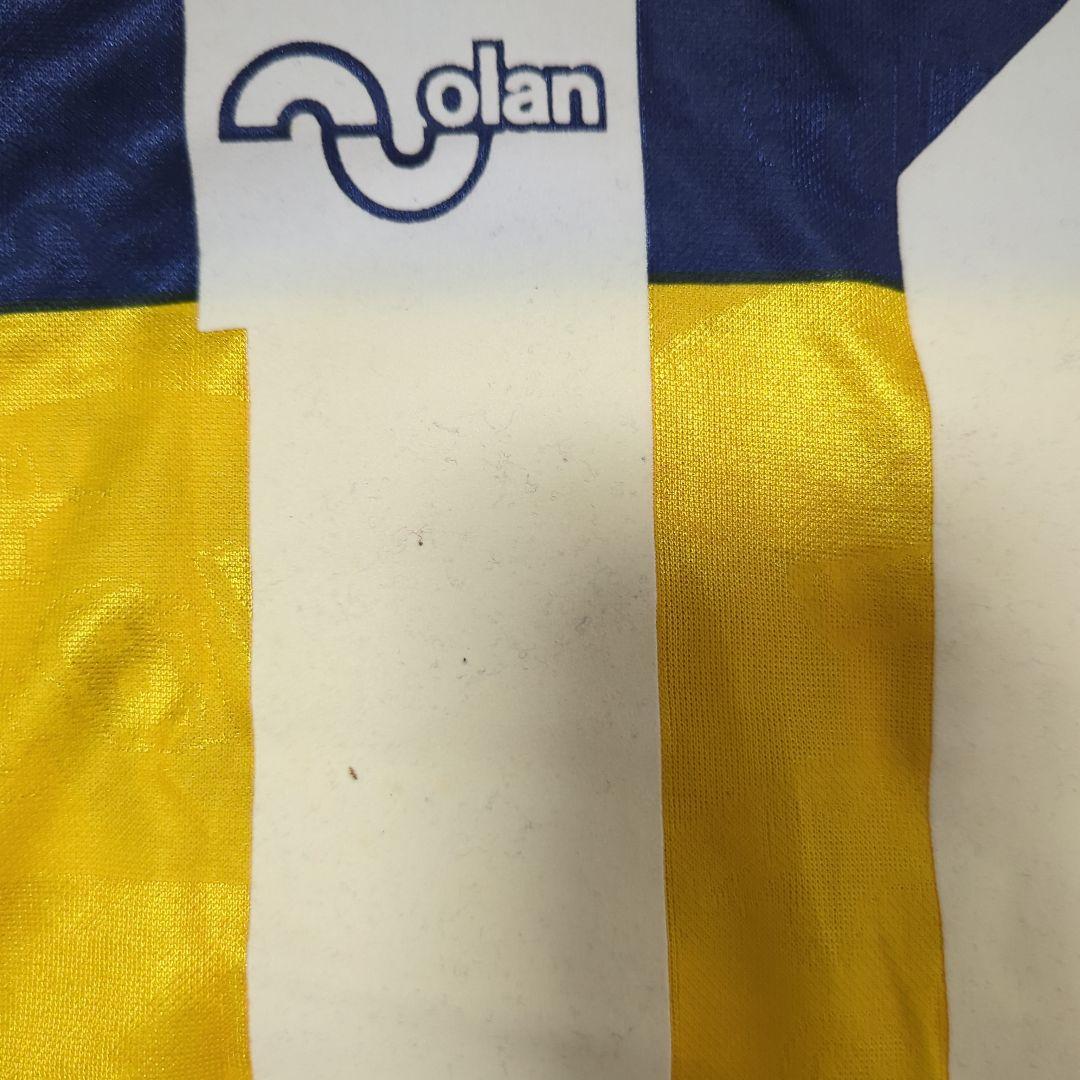 ボカ・ジュニアーズ 90周年記念シャツ ネイビー/イエロー