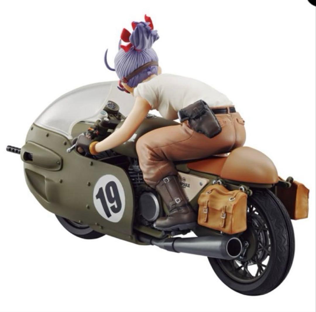 デスクトップリアルマッコイ★ドラゴンボールZ⭕️03ブルマ バイク◆限定復刻仕様版