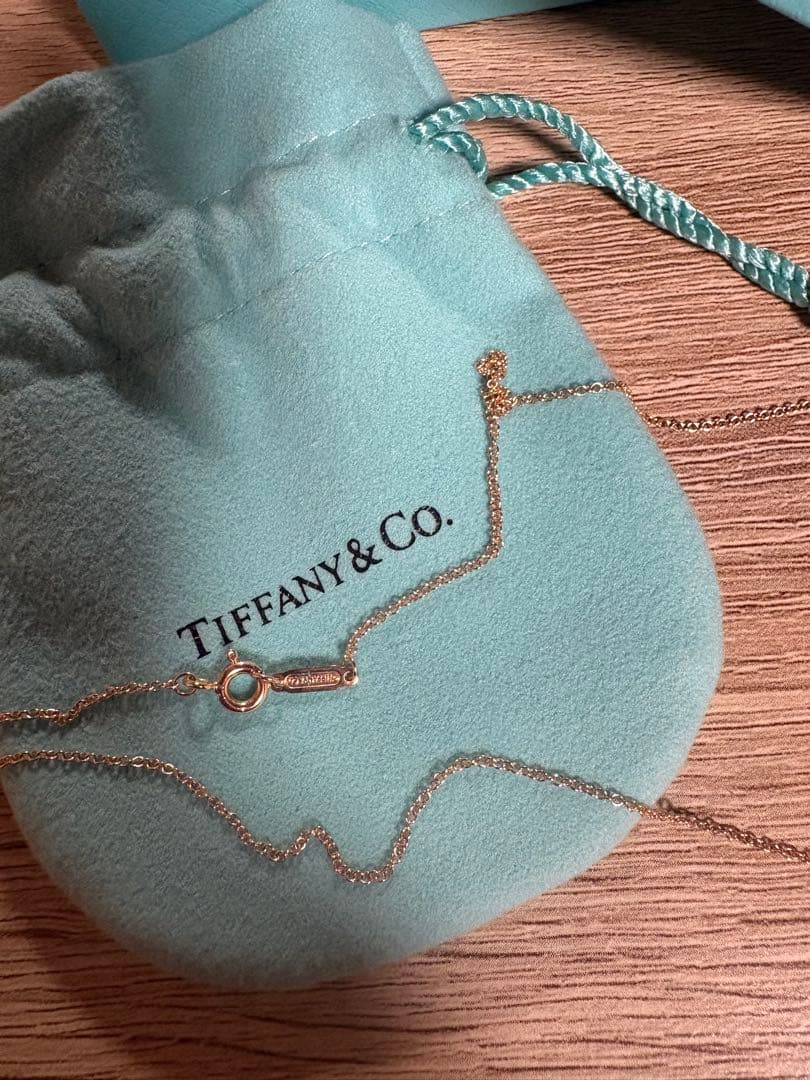 ティファニー⭐︎ローズゴールド⭐︎チェーンネックレス18K