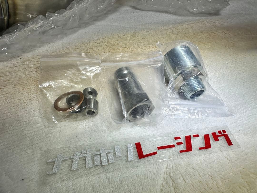 ナガホリレーシング トヨタ GRスープラ SZダウンパイプ＆O2センサ セット