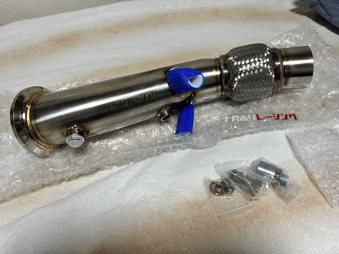 ナガホリレーシング トヨタ GRスープラ SZダウンパイプ＆O2センサ セット