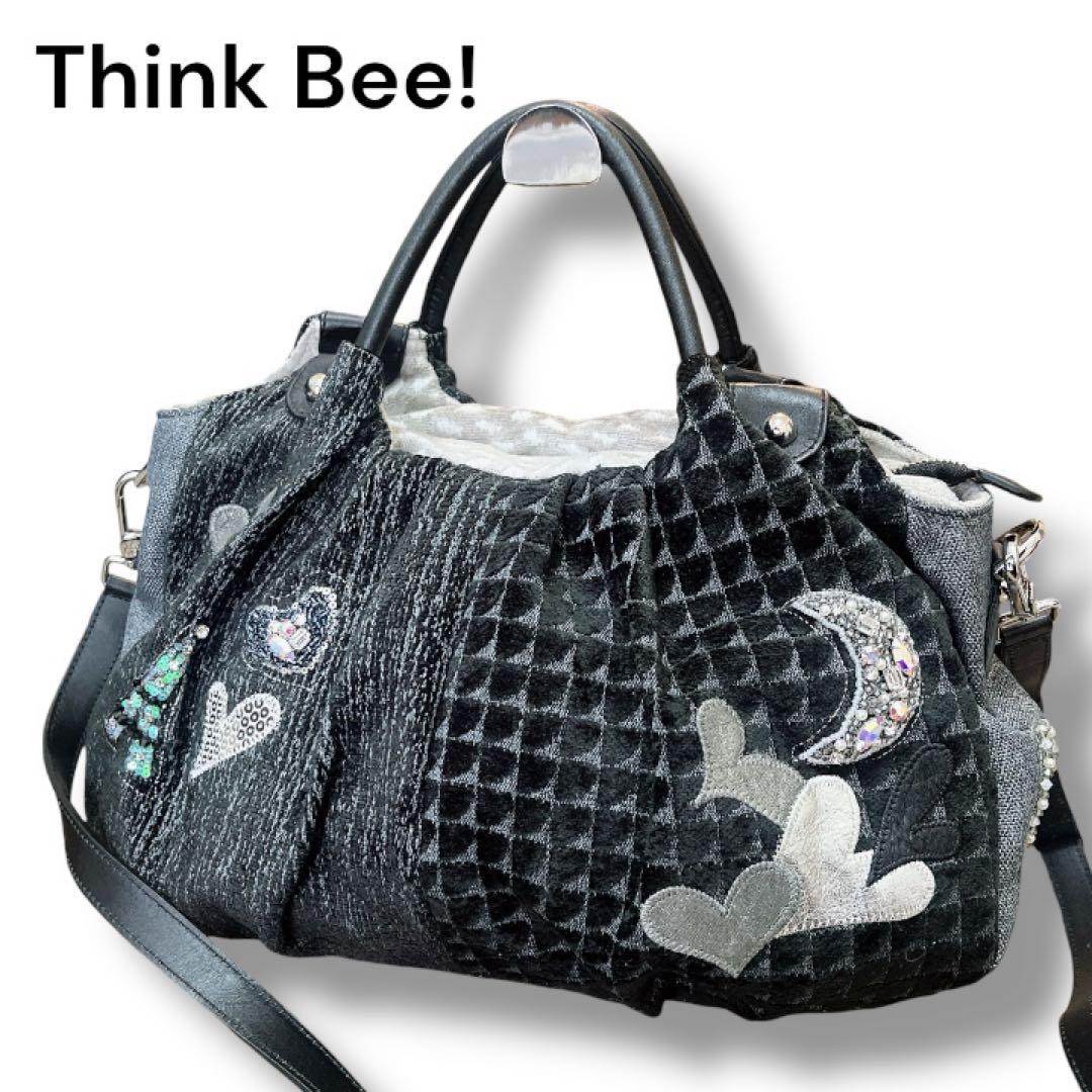 【極美品】Think Bee! ショルダーバッグ ラウンドアバウトミッドナイト