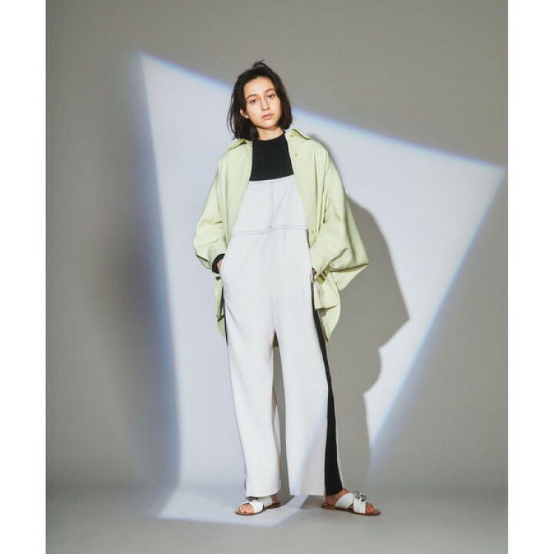 ももGRACE CONTINENTAL大人配色サロペット ワイドシルエット