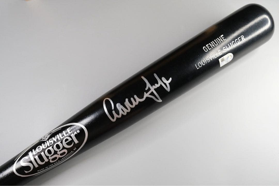 アーロン・ジャッジ 直筆サインフルサイズバット/大谷翔平・イチロー・山本由伸