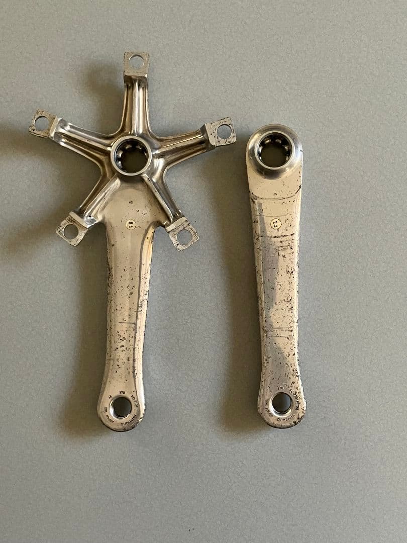 ＊シマノ フロントチェーンホイール ＊シマノ ボトムブラケット セット