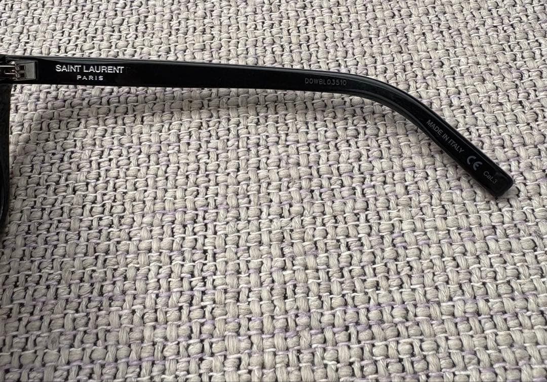 【美品/SAINT LAURENT】サンローラン サングラス ブラック