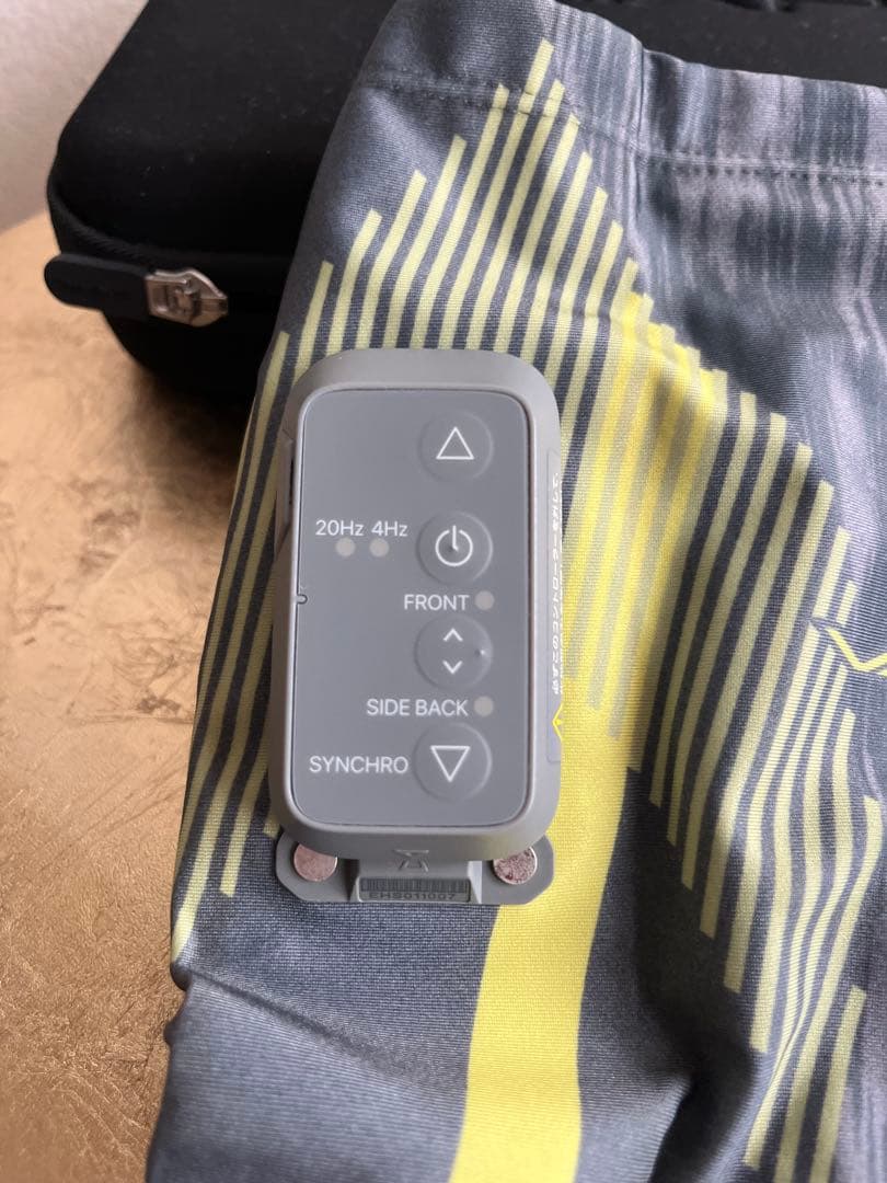 SIXPAD エクササイズウェア グレー/イエロー