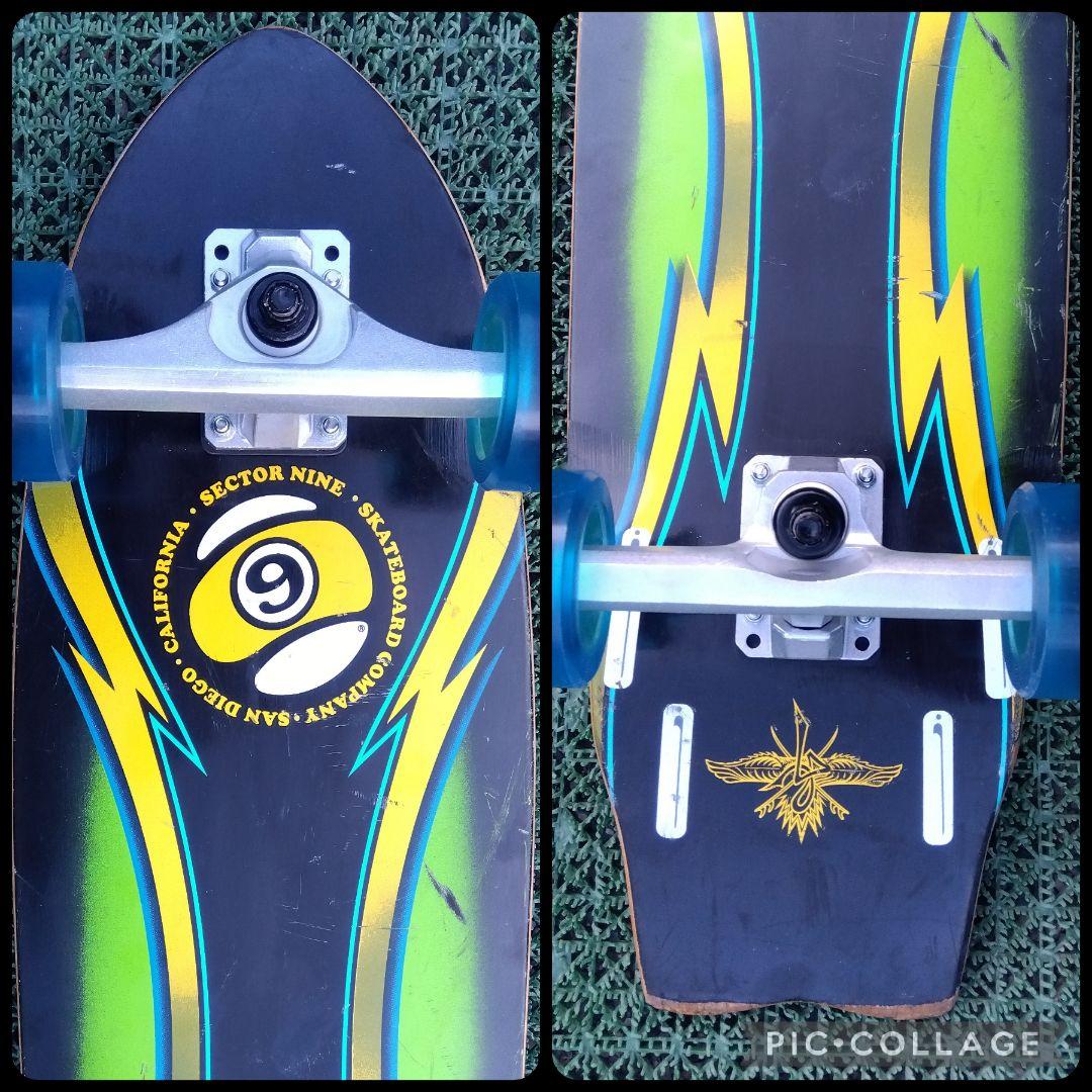 美✨希少 SECTOR9 サーフスケート CX系/ カーバー YOW ヤウ