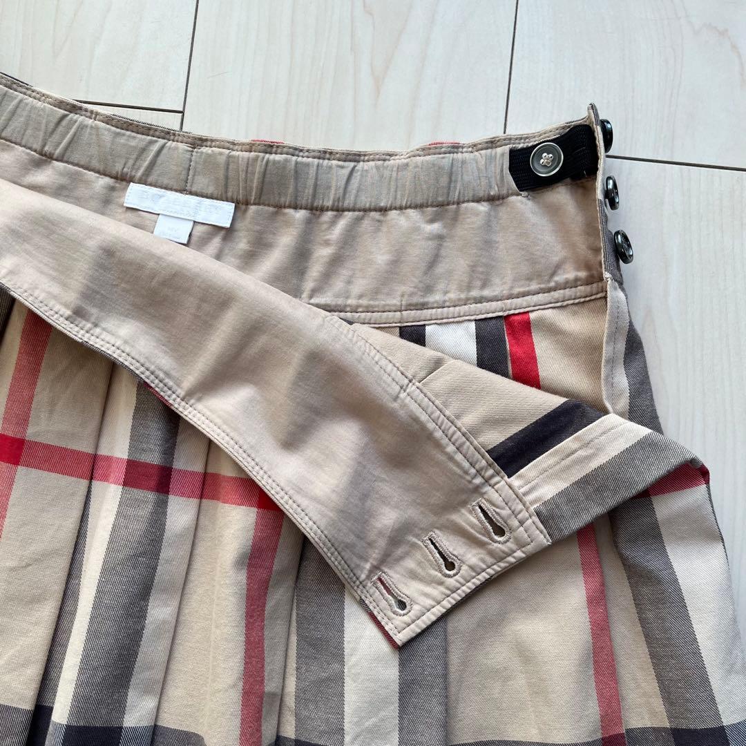 BURBERRY CHILDREN メガチェックプリーツスカート 14Y