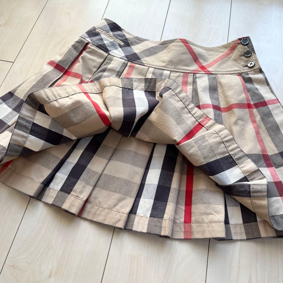 BURBERRY CHILDREN メガチェックプリーツスカート 14Y