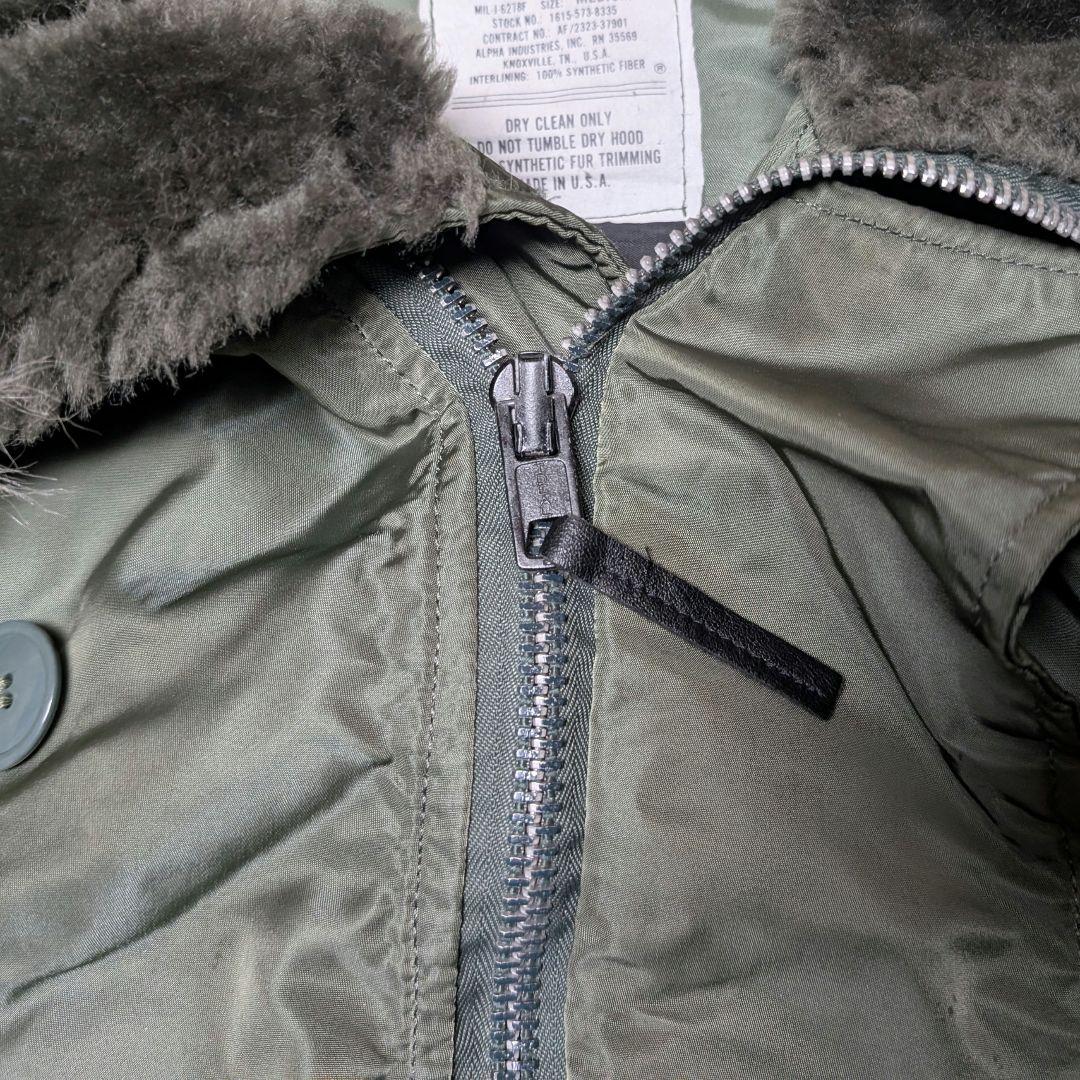希少✨90sアルファ USA製N-2BフライトジャケットIDEAL