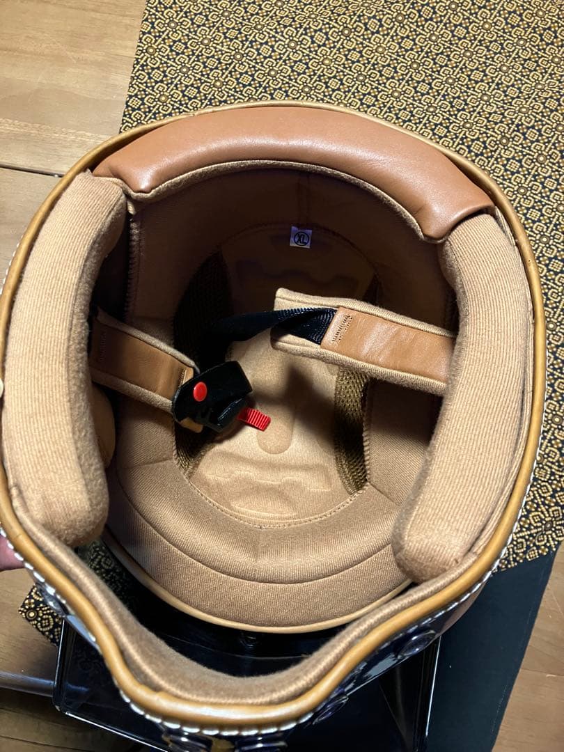 【超美品】アクサー製レトロ モトX フルフェイスヘルメット XLサイズ