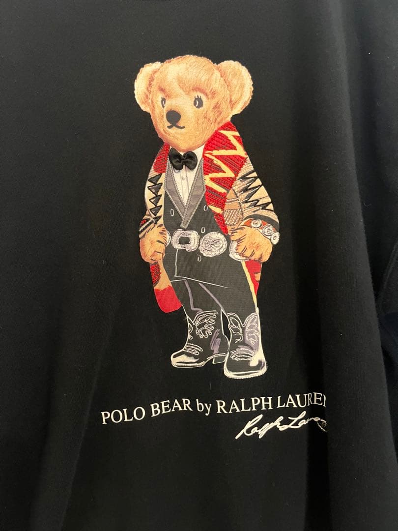 Ralph Lauren タキシード Polo ベア フリース プルオーバー