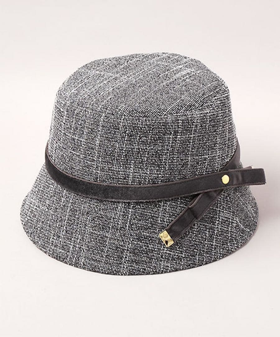 ●美品●CA4LA TWEED BUCKET HAT UVカット 洗える