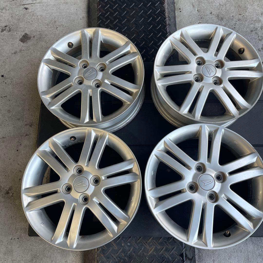 し*ん様 ダイハツ　タントカスタム　l375s後期　純正アルミホイール　4本セッ