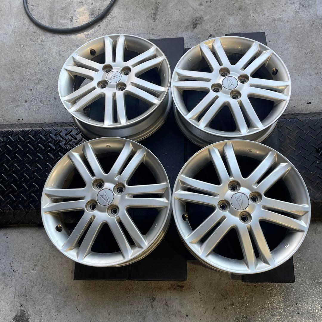 し*ん様 ダイハツ　タントカスタム　l375s後期　純正アルミホイール　4本セッ