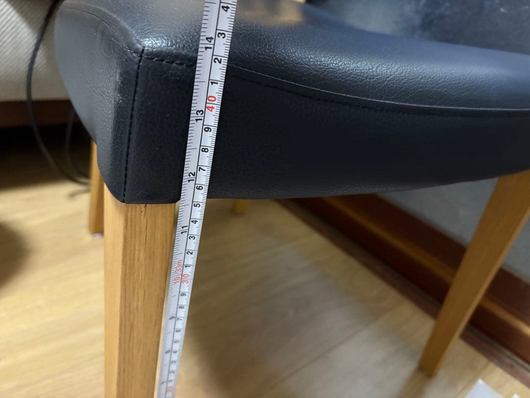 カリモク Chitano ダイニングチェア 2脚セット　肘つかない