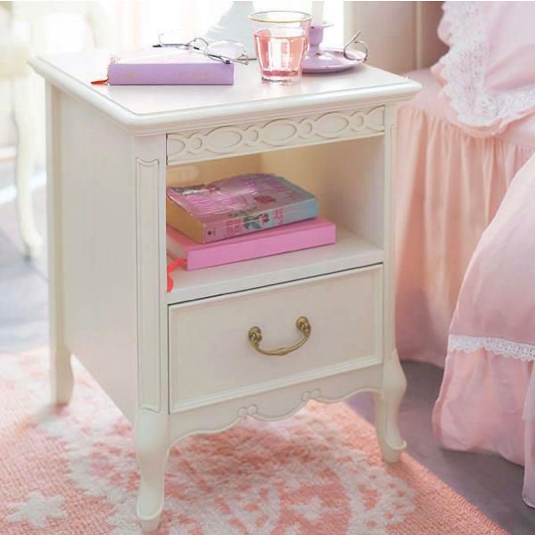 【リリー】ロマプリ ジャルダンサイドチェスト ホワイト