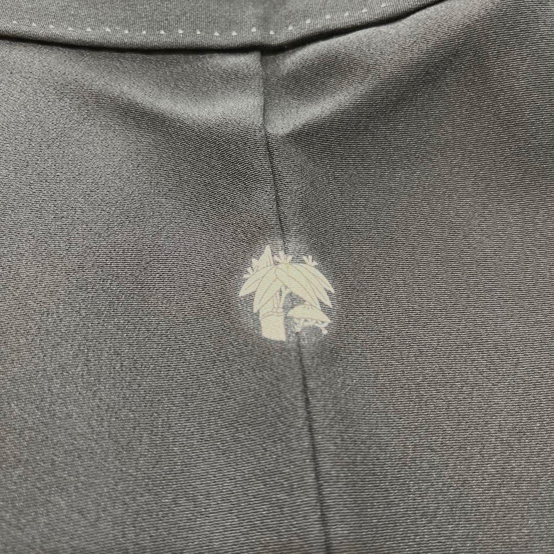 正絹 江戸褄 作家物 飛鶴に松 黒留袖