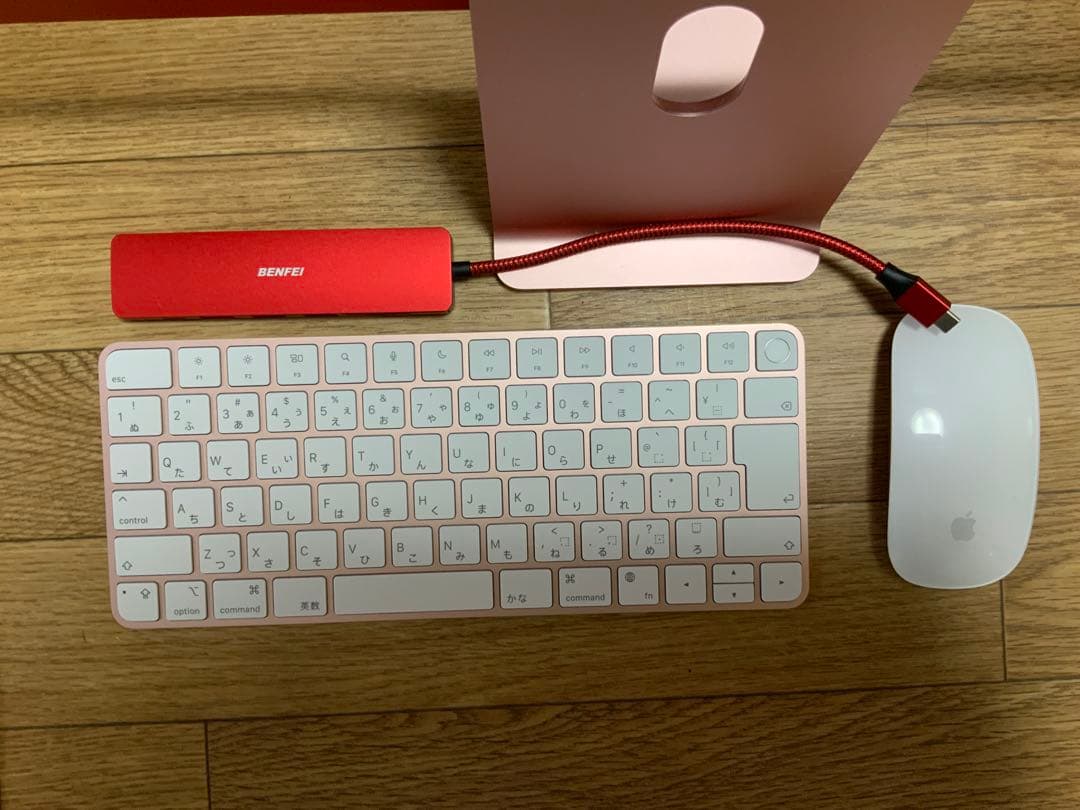 wen 美品iMac 24インチM3 メモリ8GB/SSD 512Gピンク