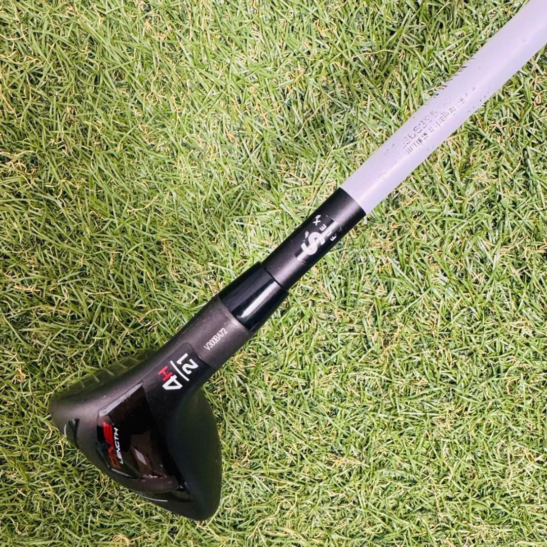 【良品】コブラ エアロジェット ワンレングス 4UT ユーティリティ 21° S