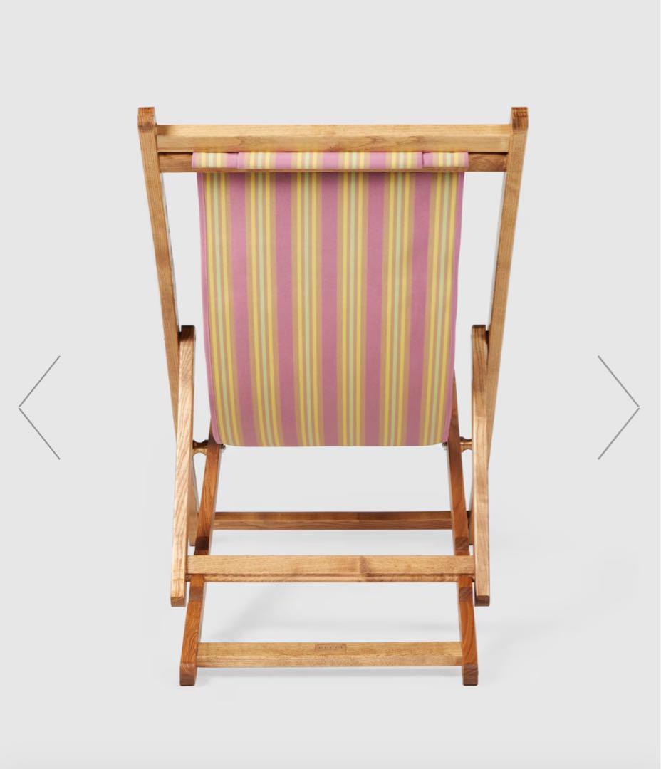 ①新品•未使用•未開封GUCCI グッチ リクライニングビーチチェア 国内正規品