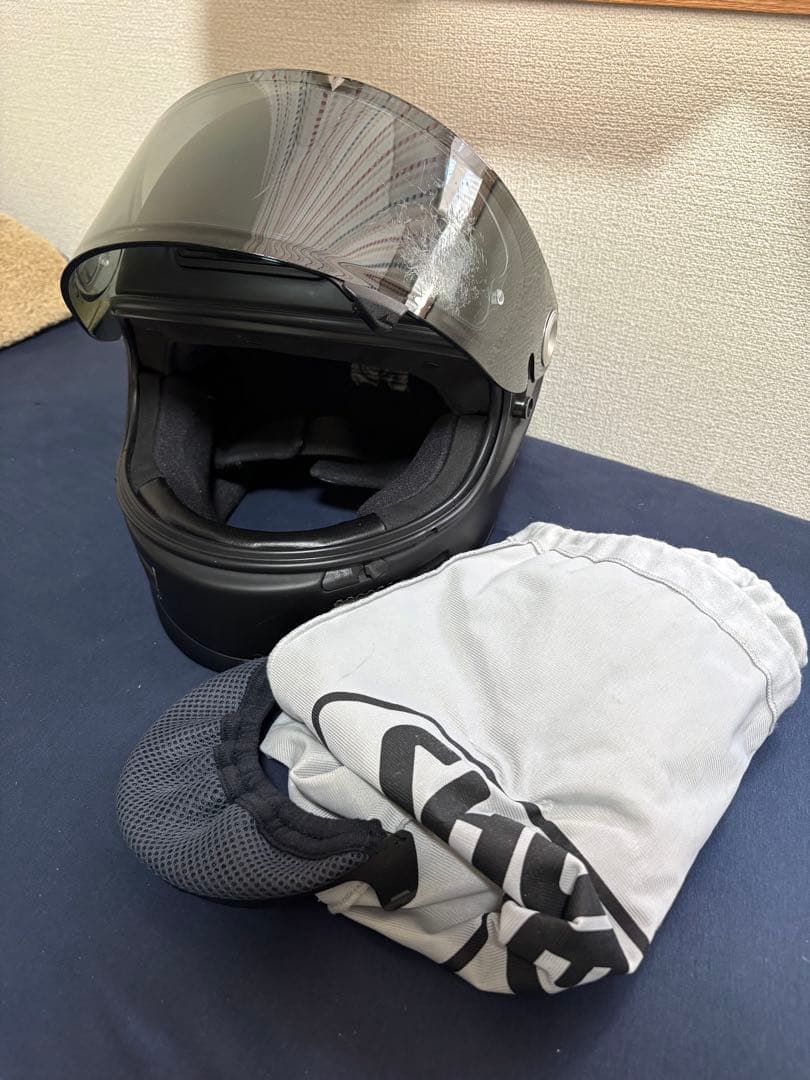 SHOEI グラムスター マットブラック Lサイズ