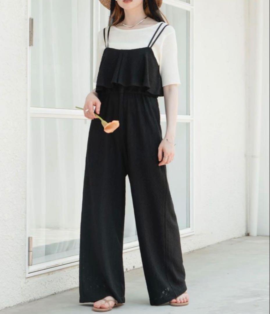 hinari 総レースキャミロンパース　S