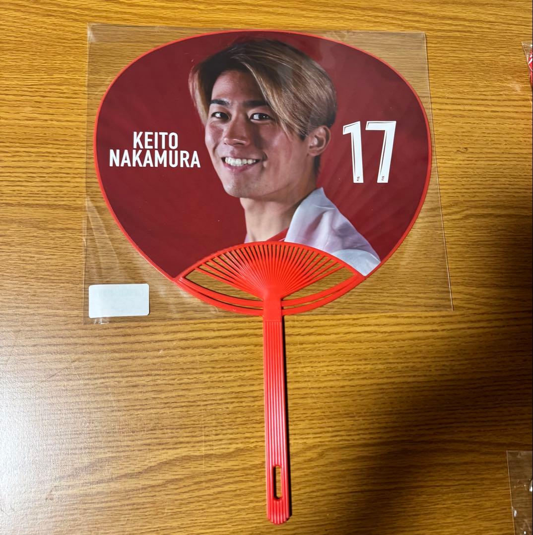 中村敬斗 アクスタ うちわ タオル 缶バッジ キーホルダー スタッドランス　新品