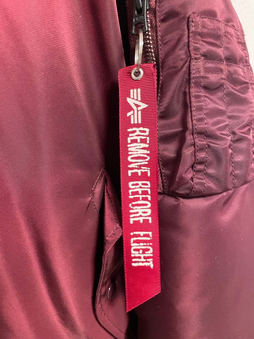 ALPHA MA-1 フライトジャケット マルーン