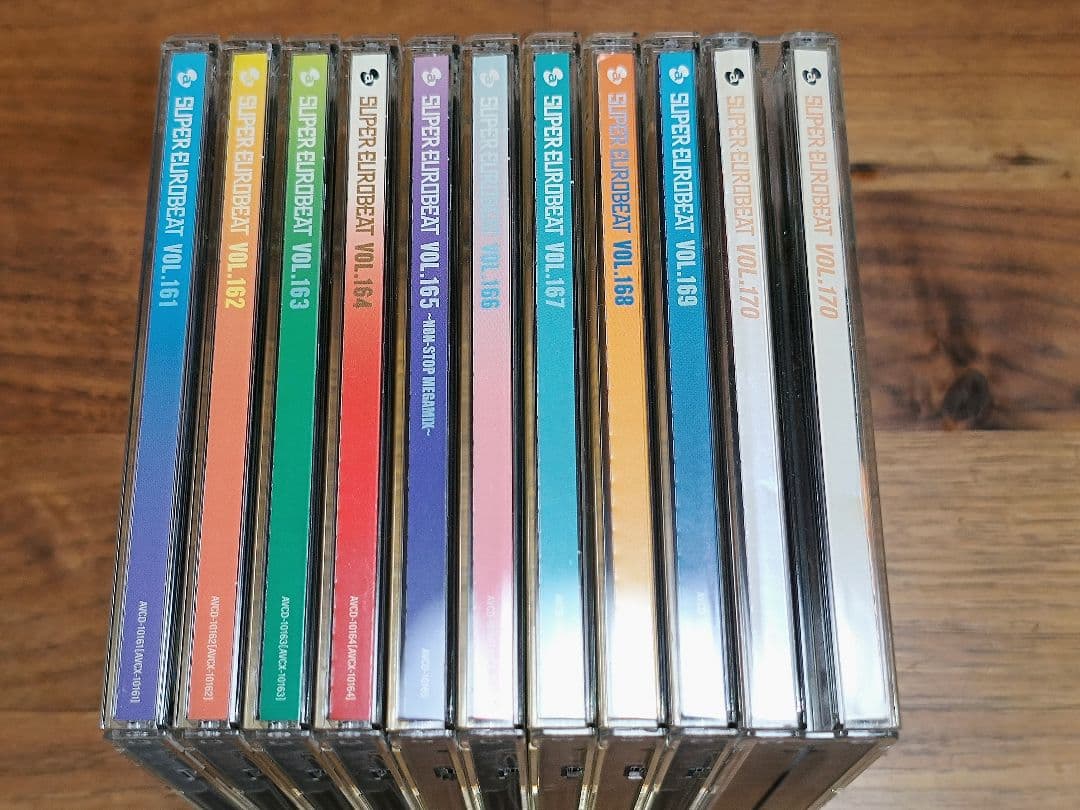 スーパーユーロビート 161-170 10枚セット