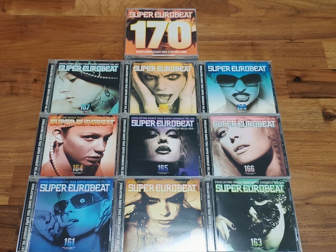 スーパーユーロビート 161-170 10枚セット