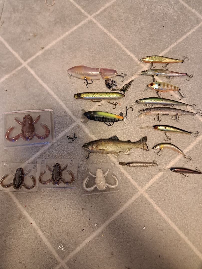 バス釣り引退セット　ハードルアー　ソフトルアー　有名メーカーのみ