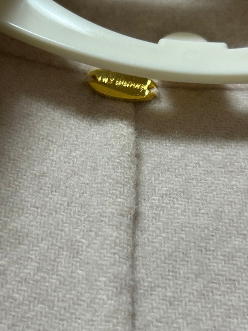 リリーブラウン リバーロングコート　ピンク