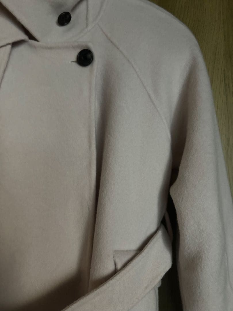 リリーブラウン リバーロングコート　ピンク